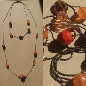 🙈Beaded Two Strand Necklace